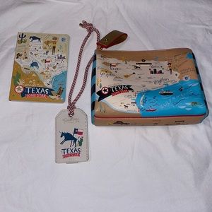 Spartina 449 Texas bundle (Pouch, notebook, tag)